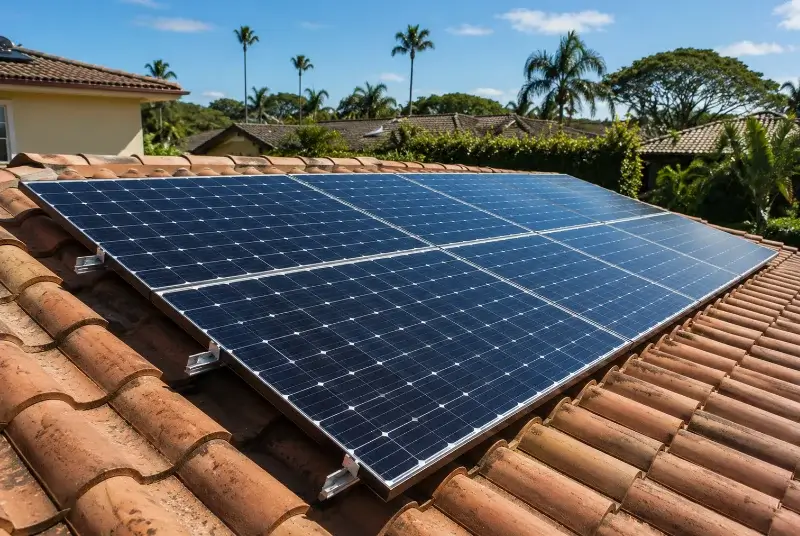 Installation de panneaux solaires à Saint-Pierre-de-Mons